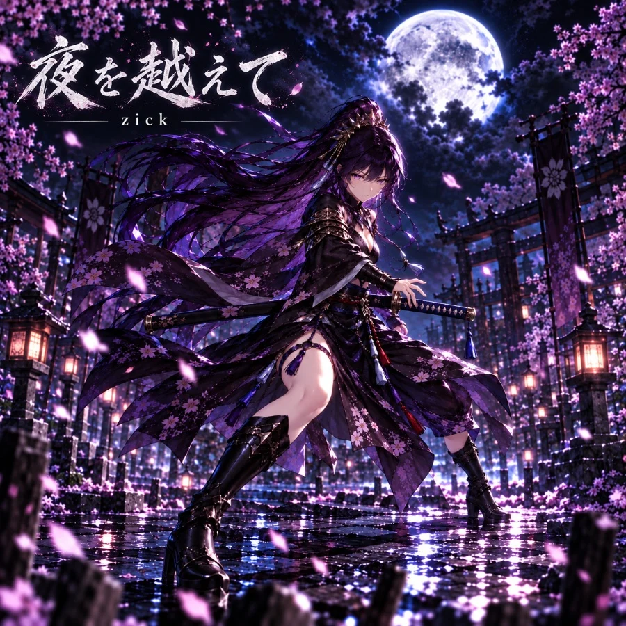 夜を越えて ジャケット