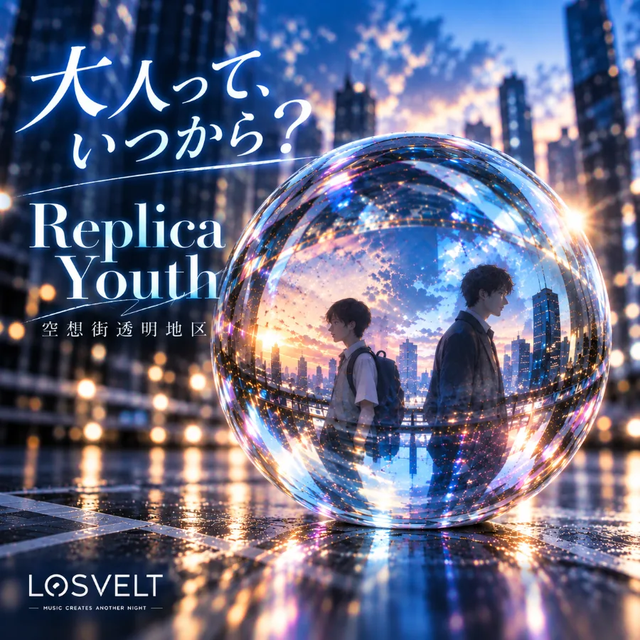 空想街透明地区-Replica Youth- ジャケット