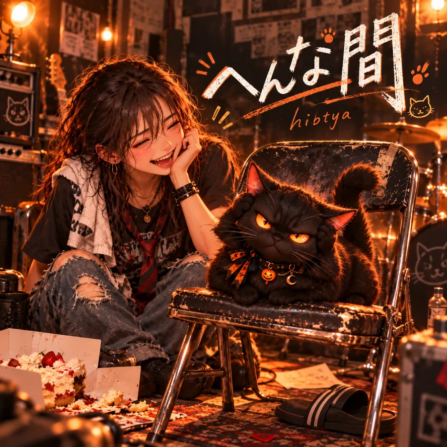 へんな間 ジャケット