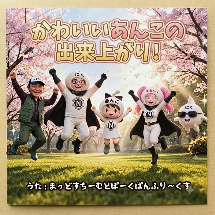 かわいいあんこの出来上がり ジャケット